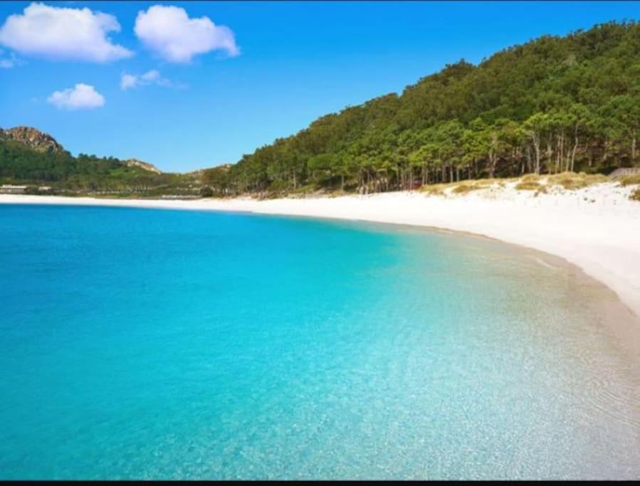 Atico En La Playa De Cangas Zewnętrze zdjęcie